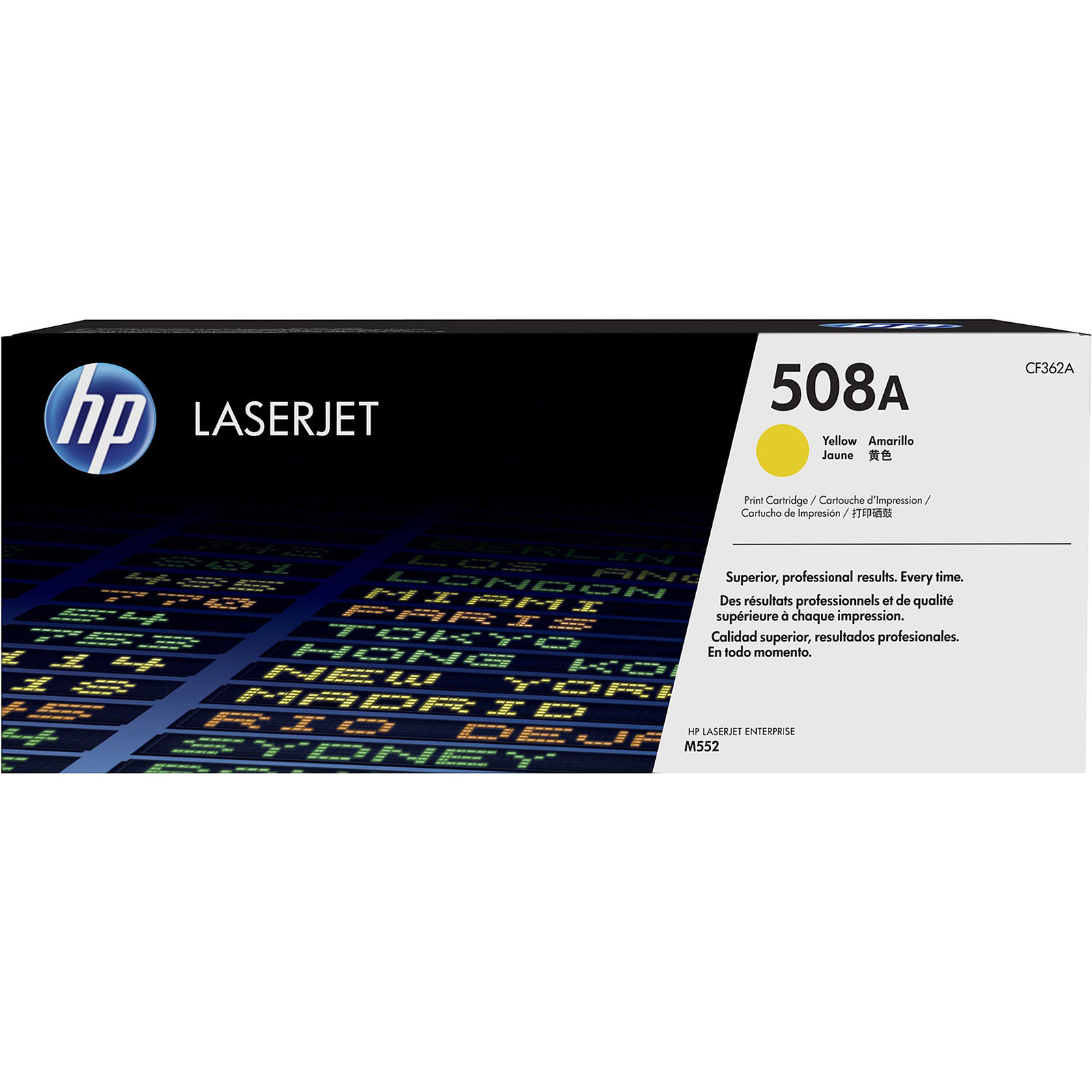 Consommables informatique Toner HP 508A Jaune infinytech Réunion 1