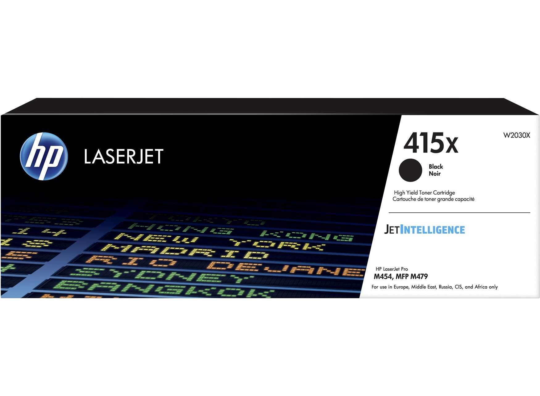 Consommables informatique toner HP 415X Noir W2030X infinytech Réunion 1