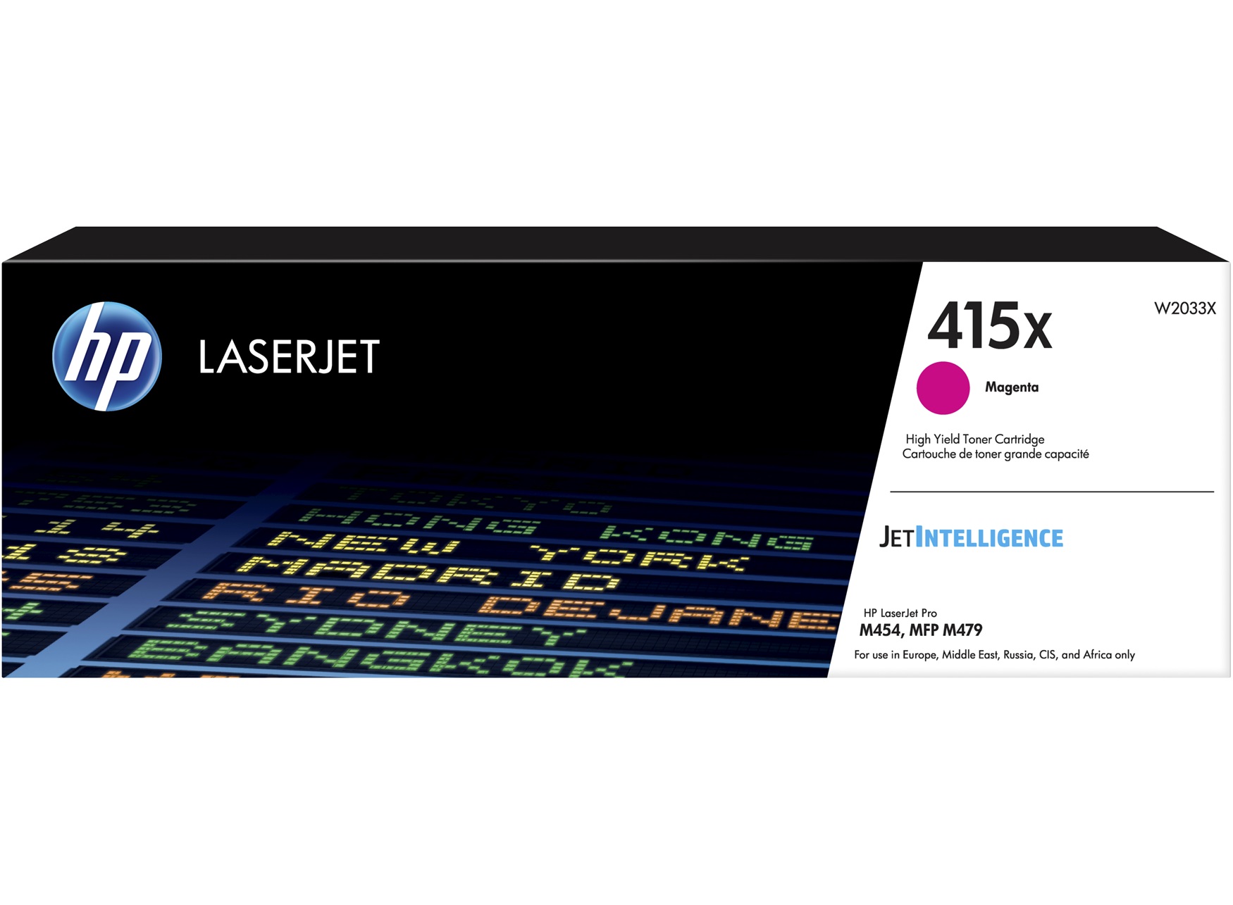 Consommables informatique toner HP 415X Magenta W2033X infinytech Réunion 1