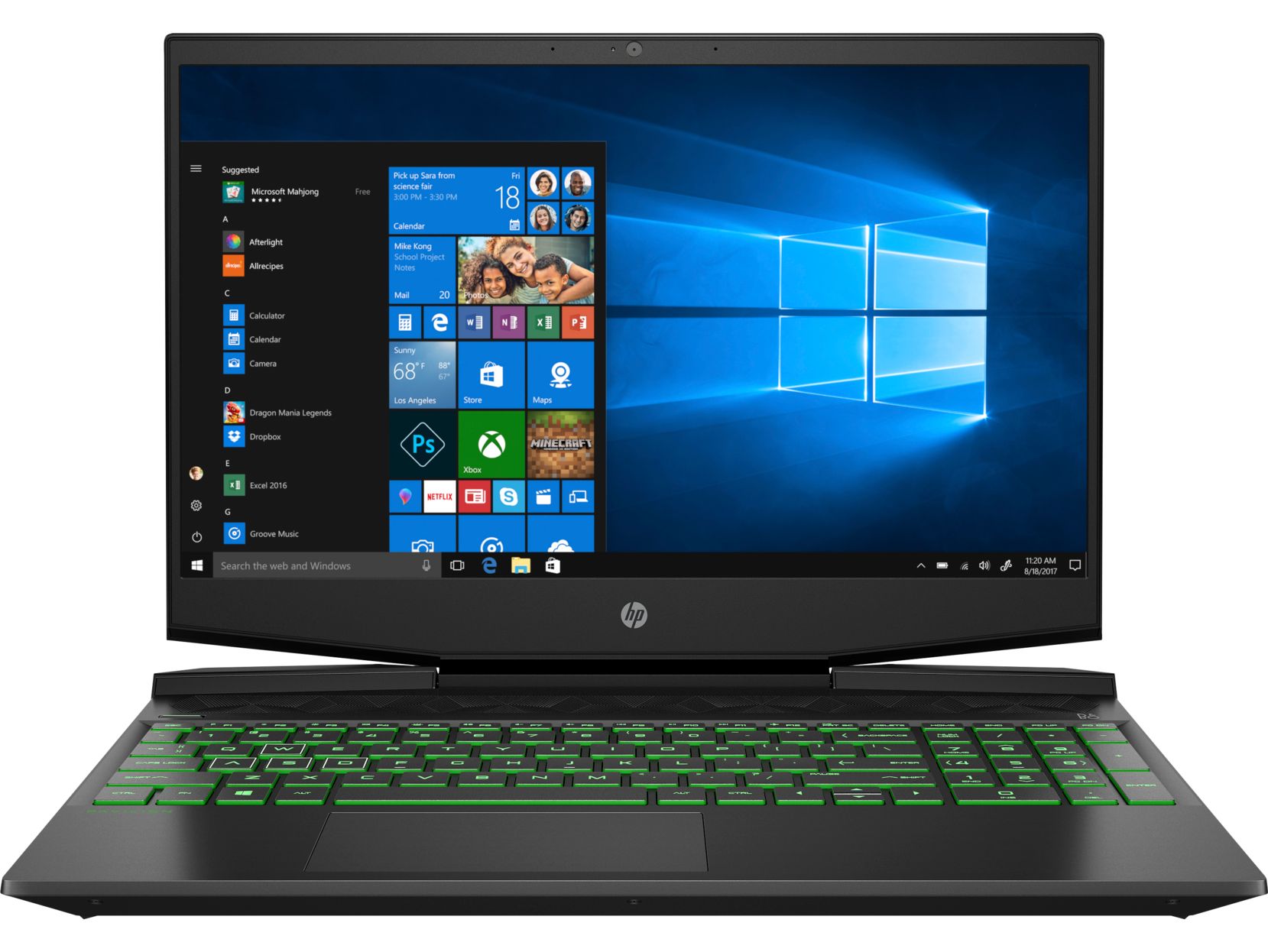 Matériels informatique pc portable HP Gaming Pavilion 15-dk0004nk 7JT99EA infinytech Réunion 1