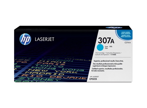 Consommables informatique toner HP 307A Cyan CE741A infinytech Réunion 1