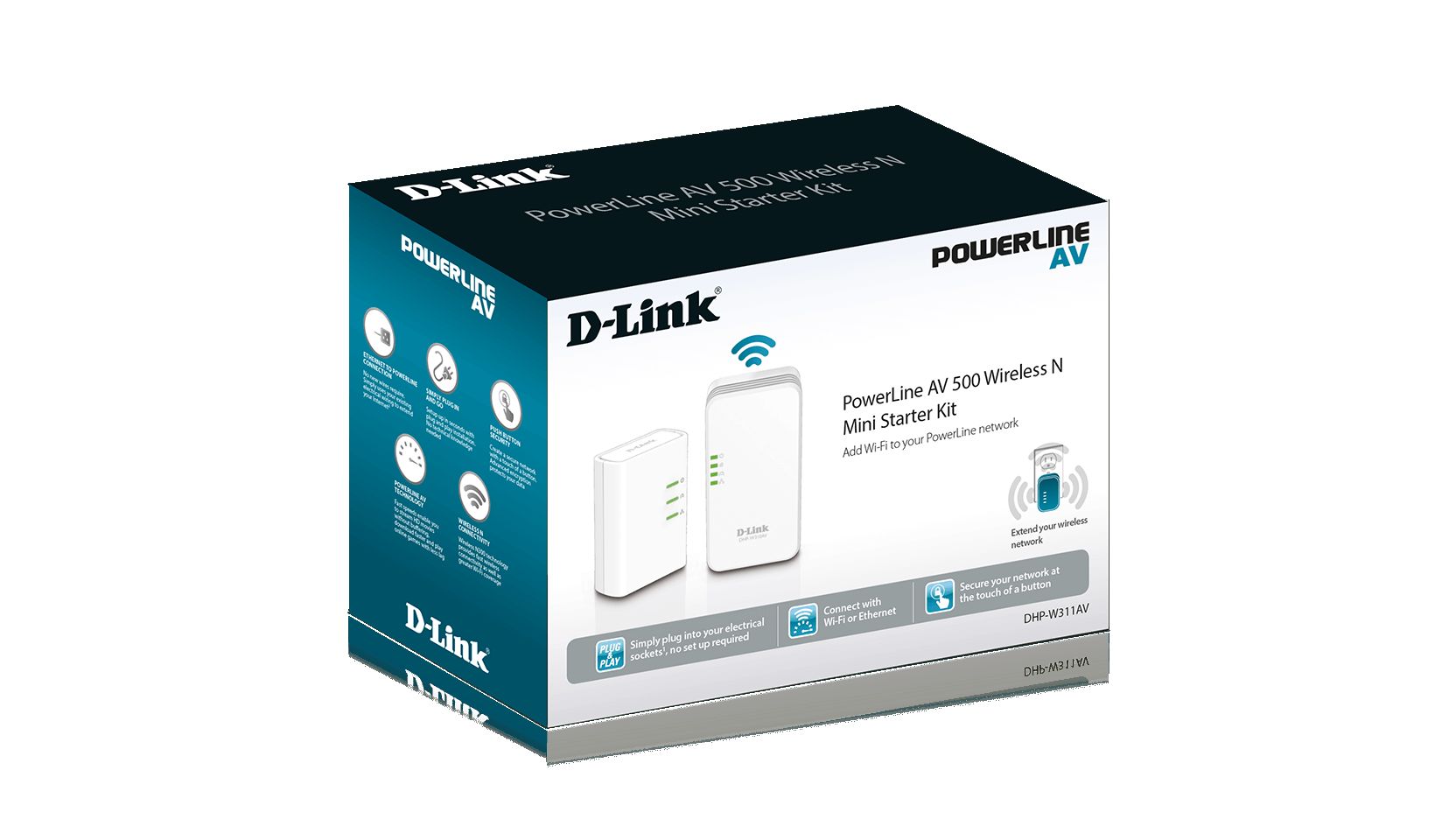 Matériels informatique CPL D-LINK DHP-W311AV 500 N infinytech Réunion 2