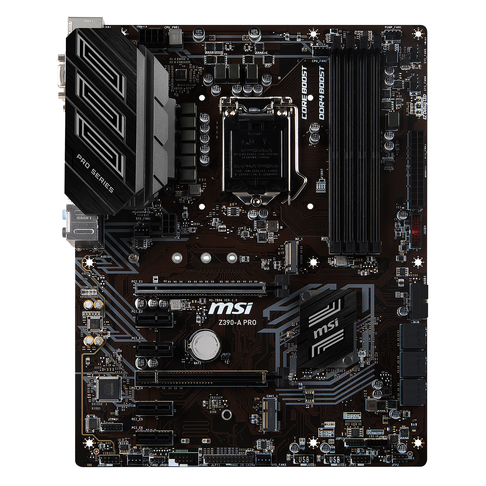 Matériels informatique carte mère MSI Z390-A-PRO s1151 infinytech Réunion 2