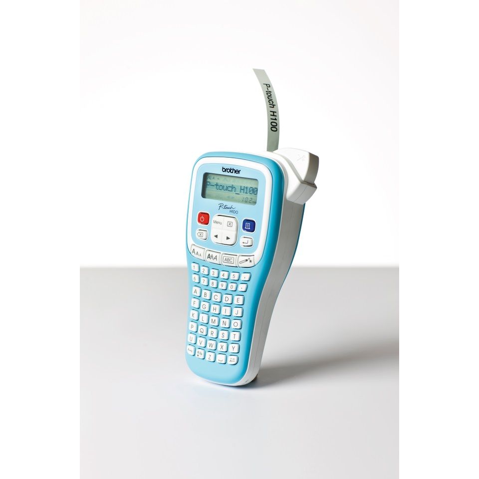 Matériels bureautique étiqueteuse titreuse BROTHER PT-H100LB P-touch bleue infinytech Réunion 2