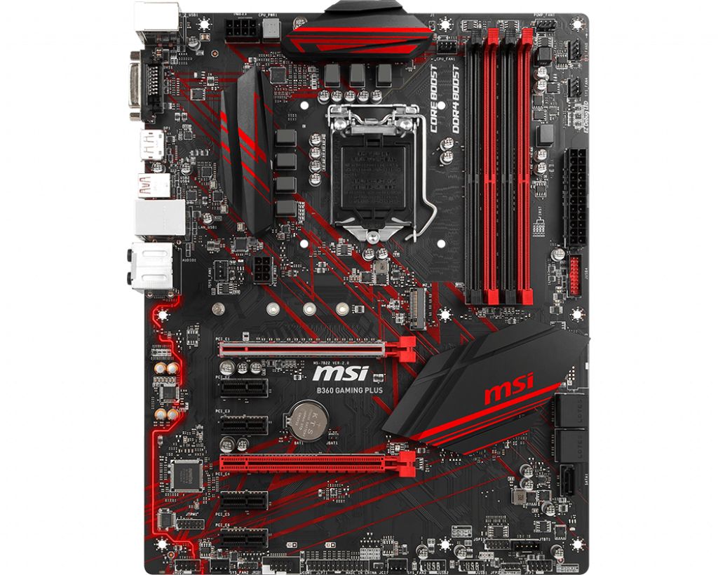 Matériels informatique carte mère MSI B360 Gaming Plus infinytech Réunion 2