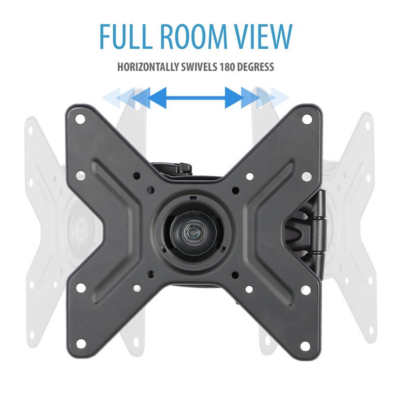 Accessoires vidéo support mural articulé V7 pour écrans de 10 à 43 infinytech Réunion 4