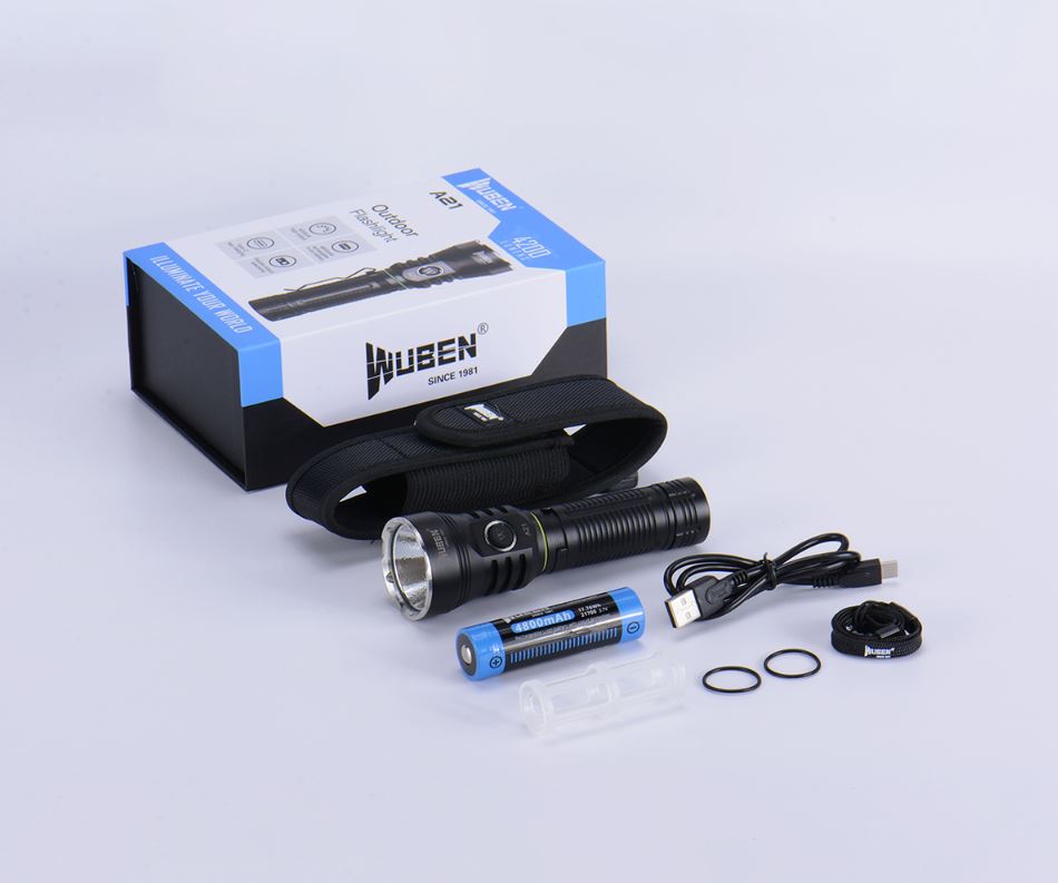 Accessoires lampe torche WUBEN A21 4200 Lumens infinytech Réunion 2