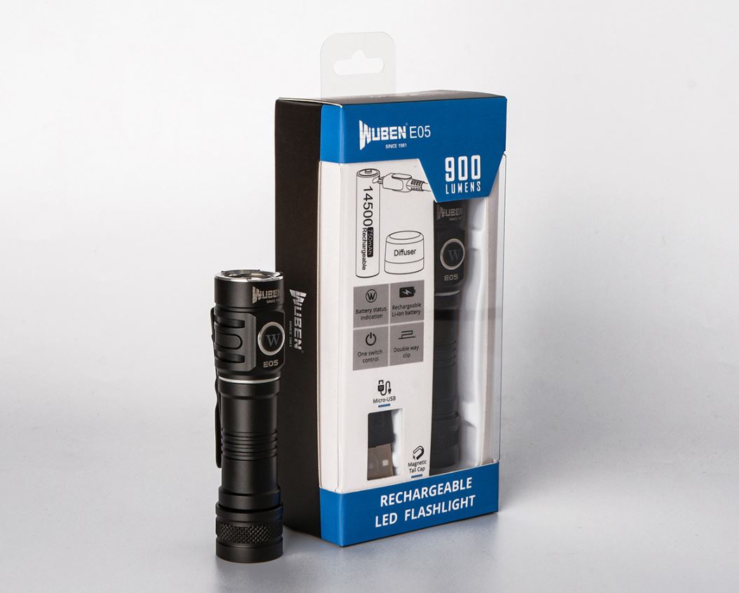 Accessoires lampe torche WUBEN E05 900 Lumens infinytech Réunion 4