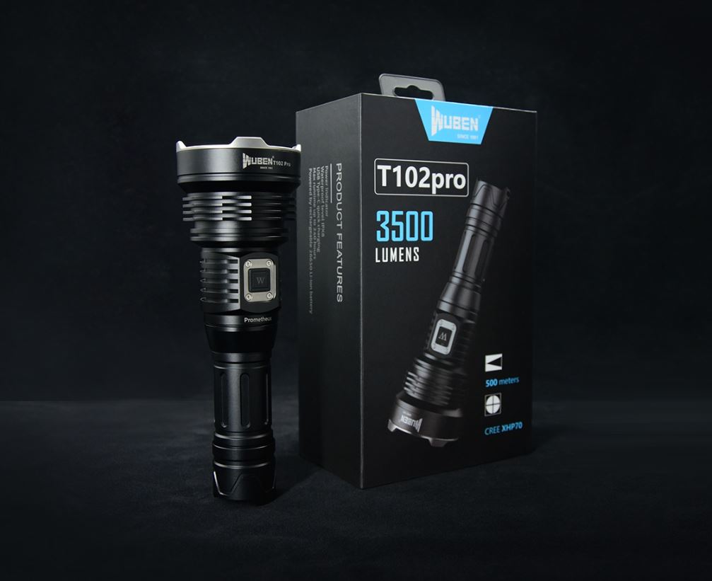 Accessoires lampe torche WUBEN T102 Pro 3500 Lumens infinytech Réunion 4
