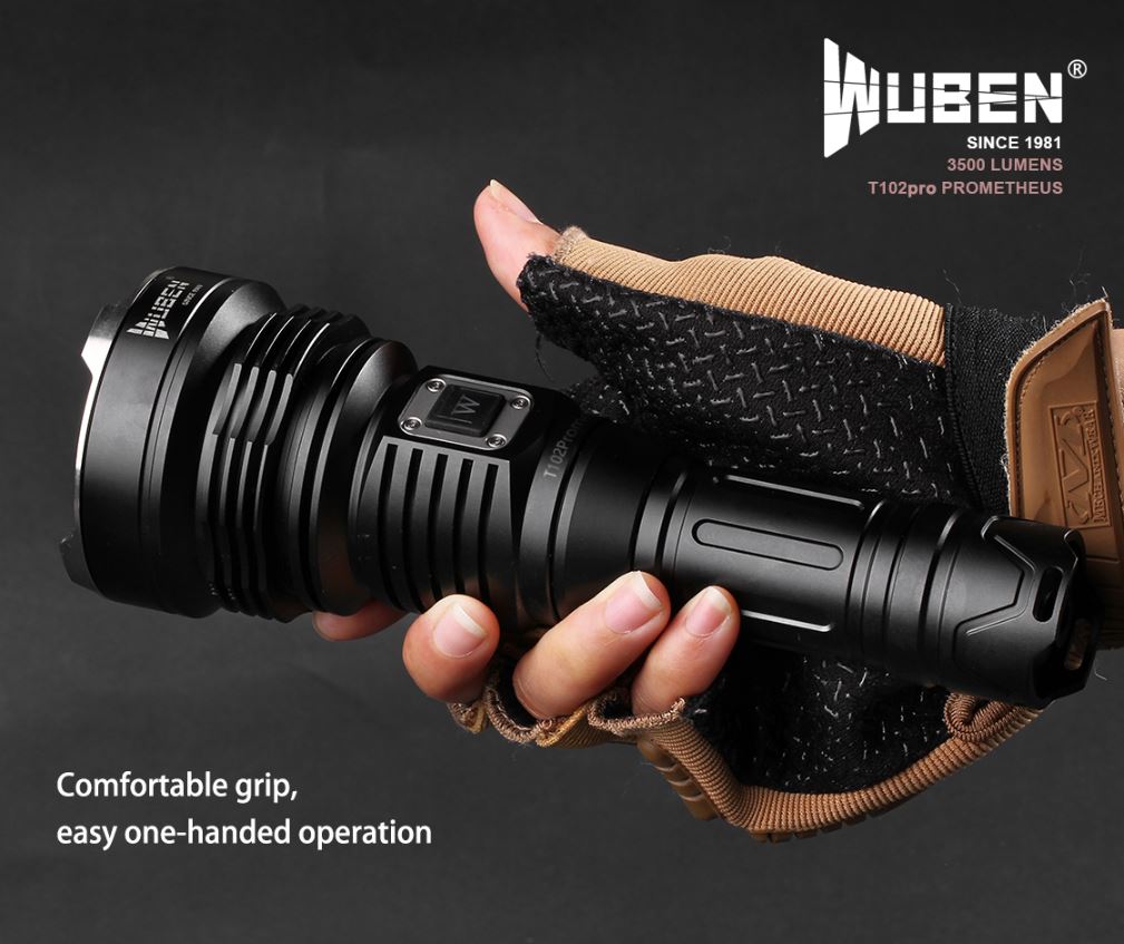 Accessoires lampe torche WUBEN T102 Pro 3500 Lumens infinytech Réunion 5