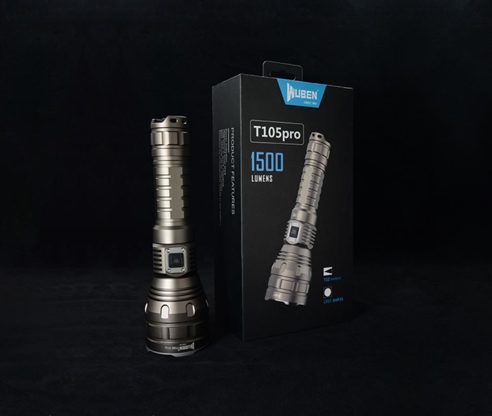 Accessoires lampe torche WUBEN T105 Pro 1500 Lumens infinytech Réunion 4