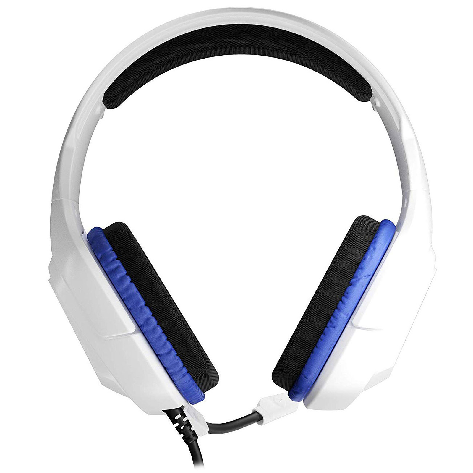 Matériels informatique casque micro G-LAB KORP Cobalt Blanc infinytech Réunion 2