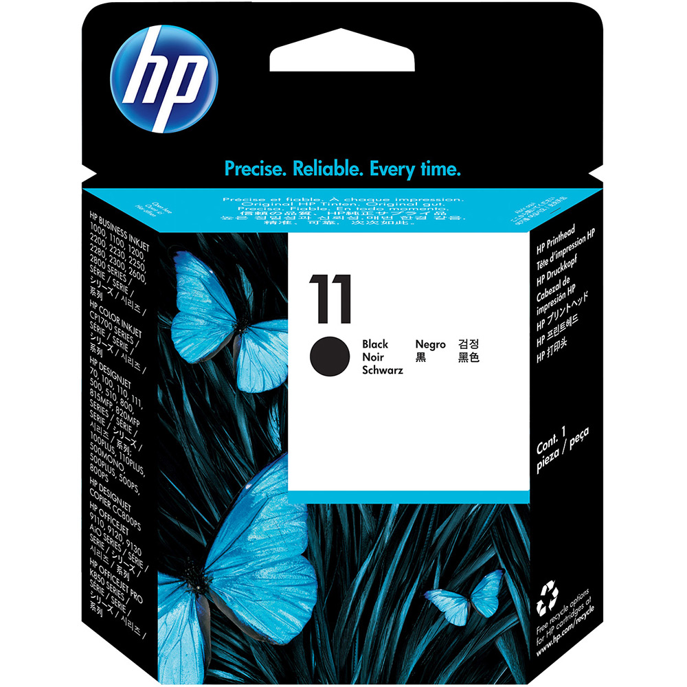 Consommables informatique cartouche d'encre HP 011 Noire infinytech Réunion 1