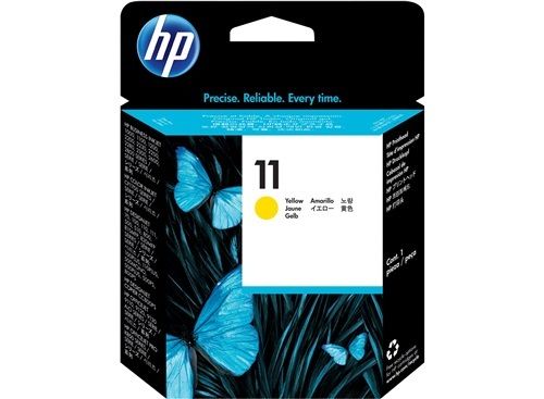 Consommables informatique cartouche d'encre HP 011 Jaune infinytech Réunion 1