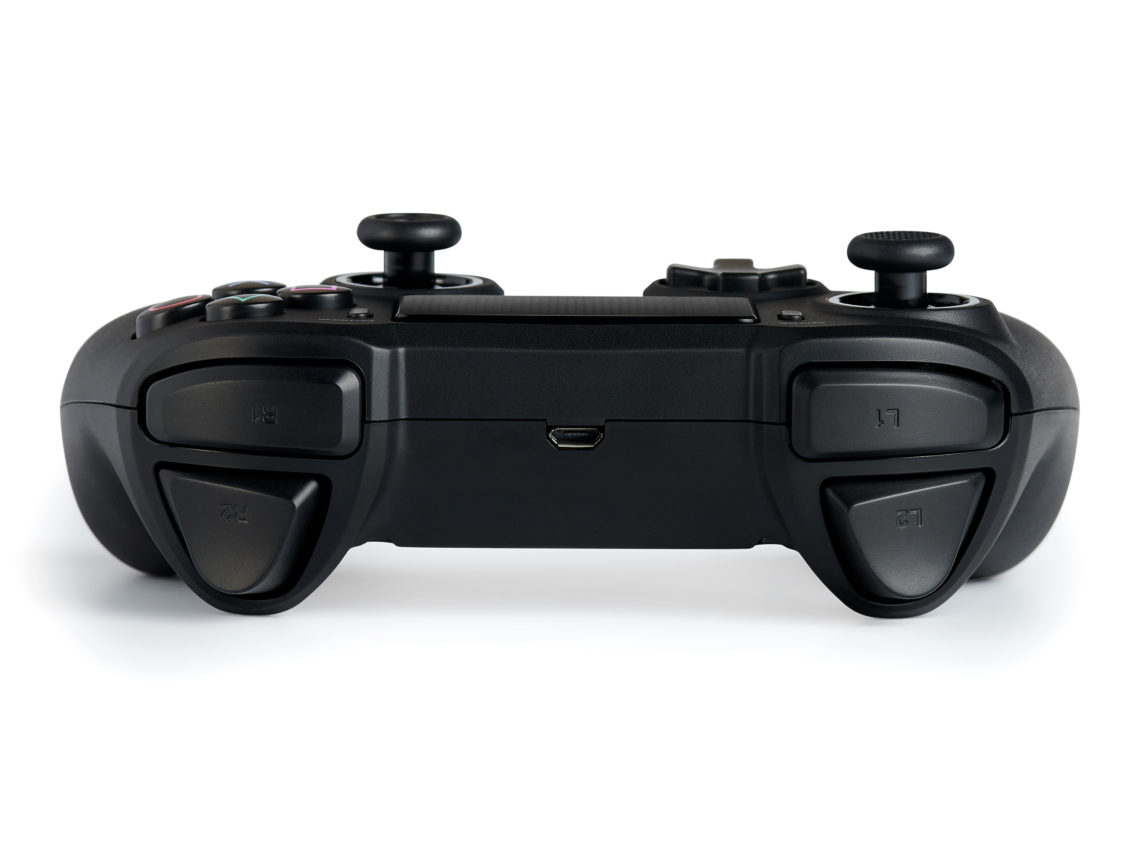 Matériels informatique manette PS4 sans fil asymétrique NACON PS4OFPADWLBLACK infinytech Réunion 3