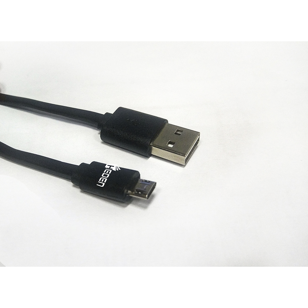 Câble Chargeur Micro USB Plat 1m - Vert - Neuf Générique