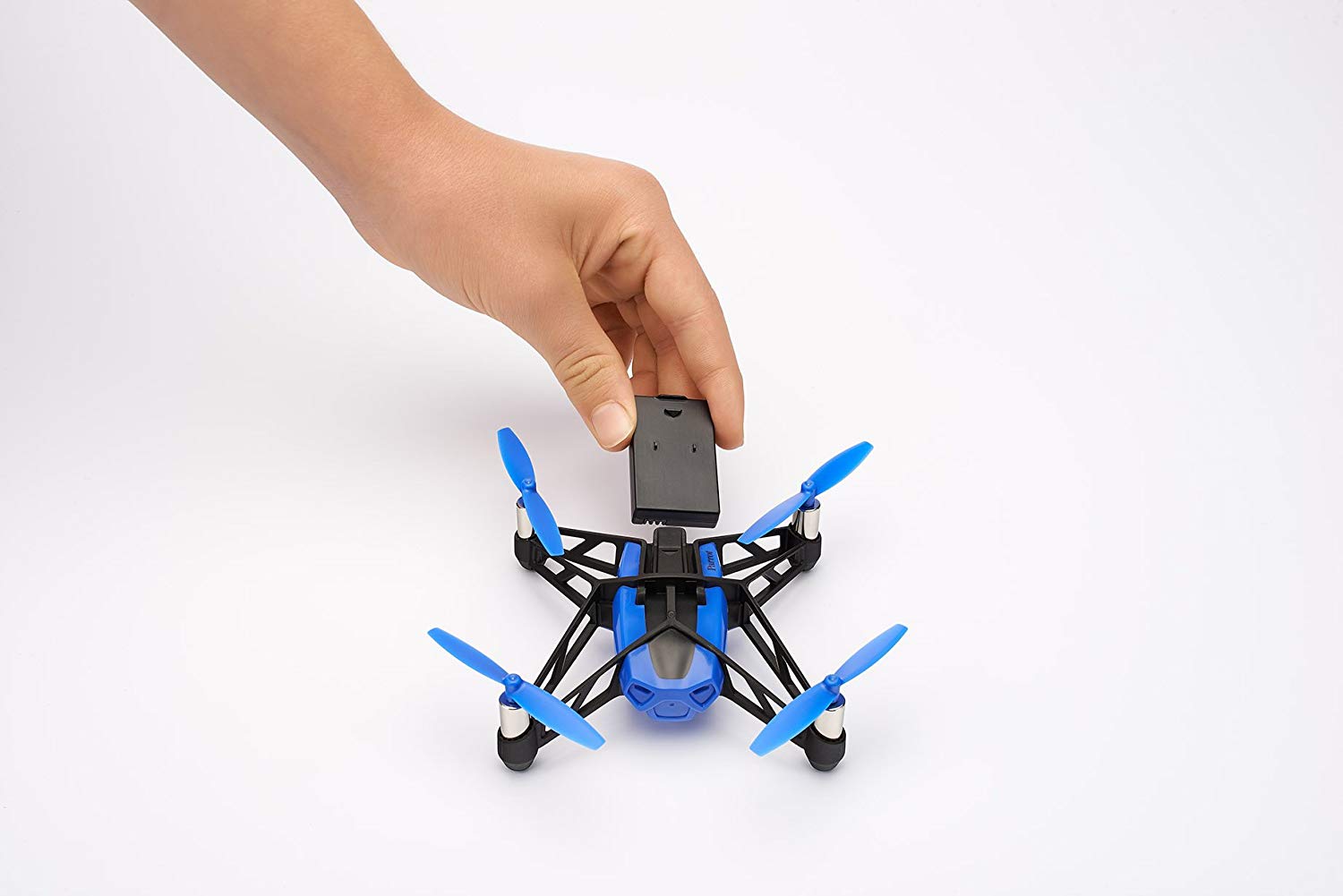 Objets connectés mini drone PARROT Rolling Spider bleu infinytech Réunion 4