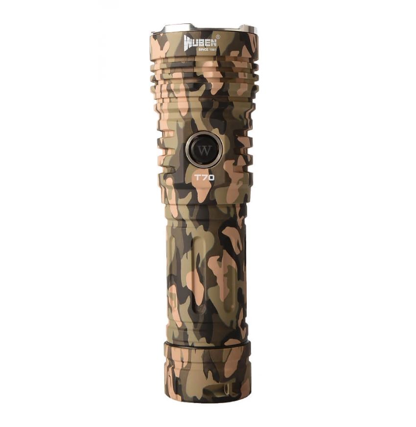 Accessoires divers lampe de poche WUBEN T70 Camouflage 4200 lumens infinytech Réunion 3