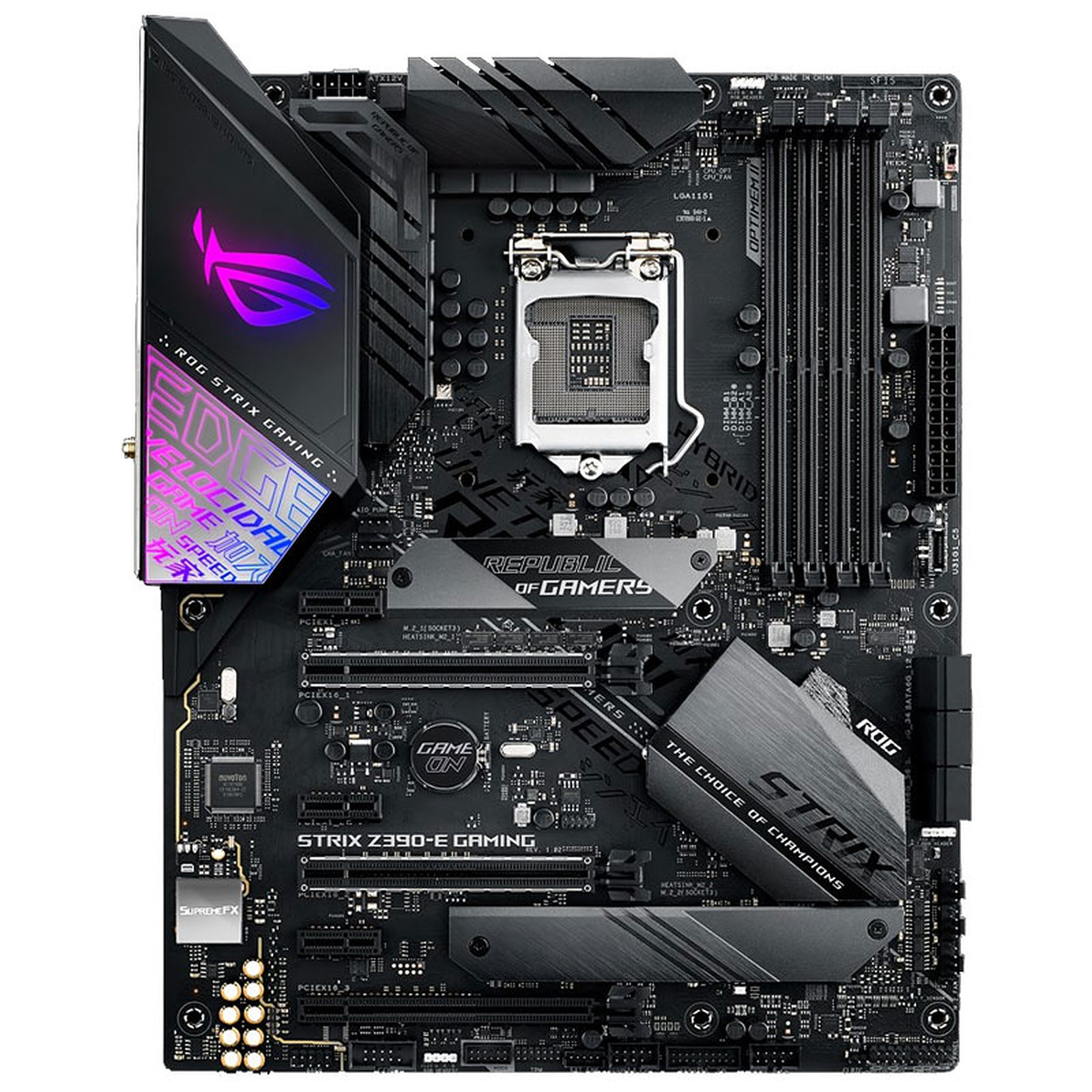 Matériels informatique carte mère ASUS ROG STRIX Z390-E GAMING infinytech Réunion 2