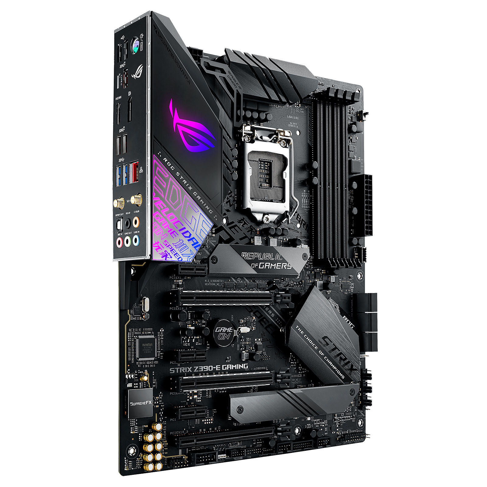 Matériels informatique carte mère ASUS ROG STRIX Z390-E GAMING infinytech Réunion 3