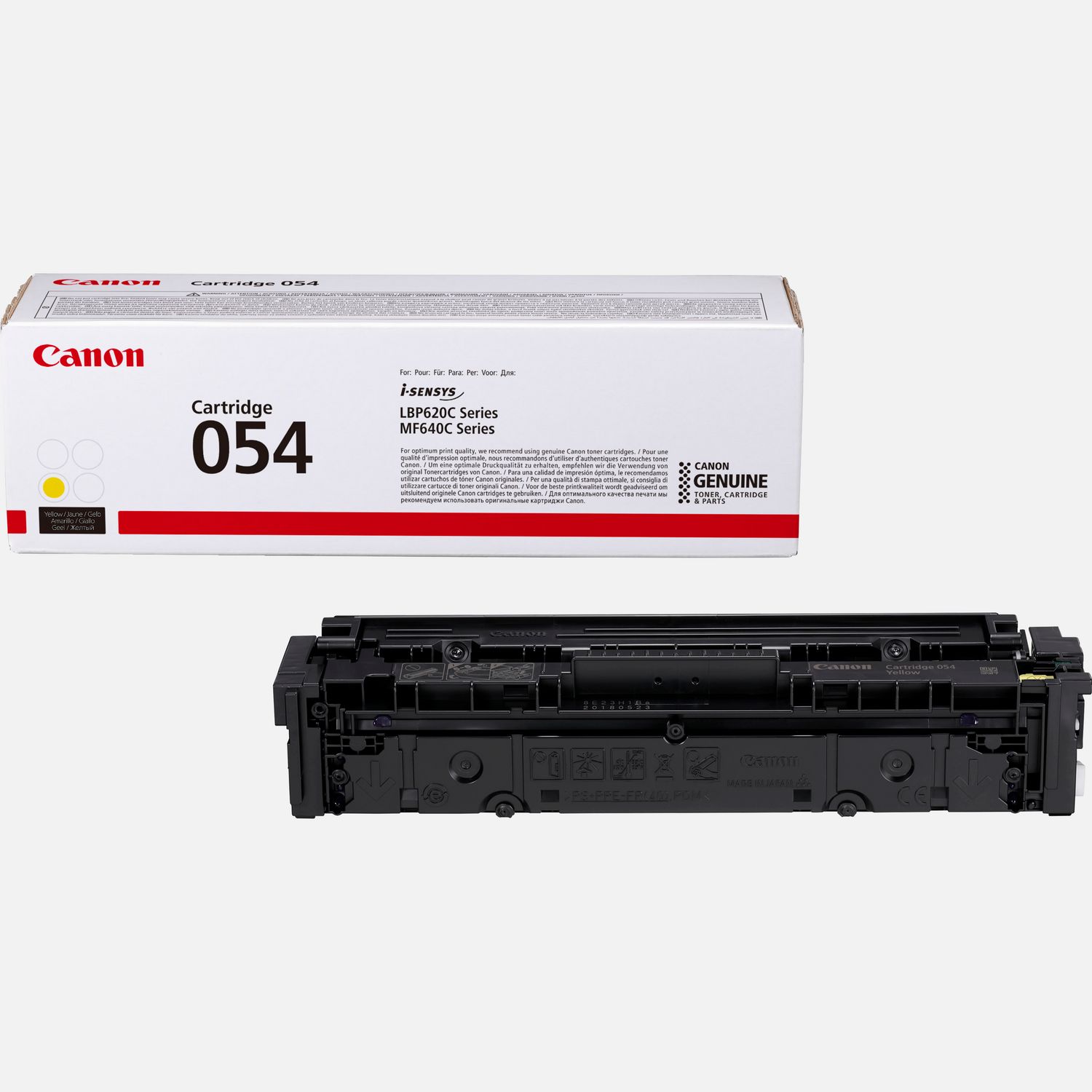 Consommables informatique toner CANON 054 Jaune infinytech Réunion 1