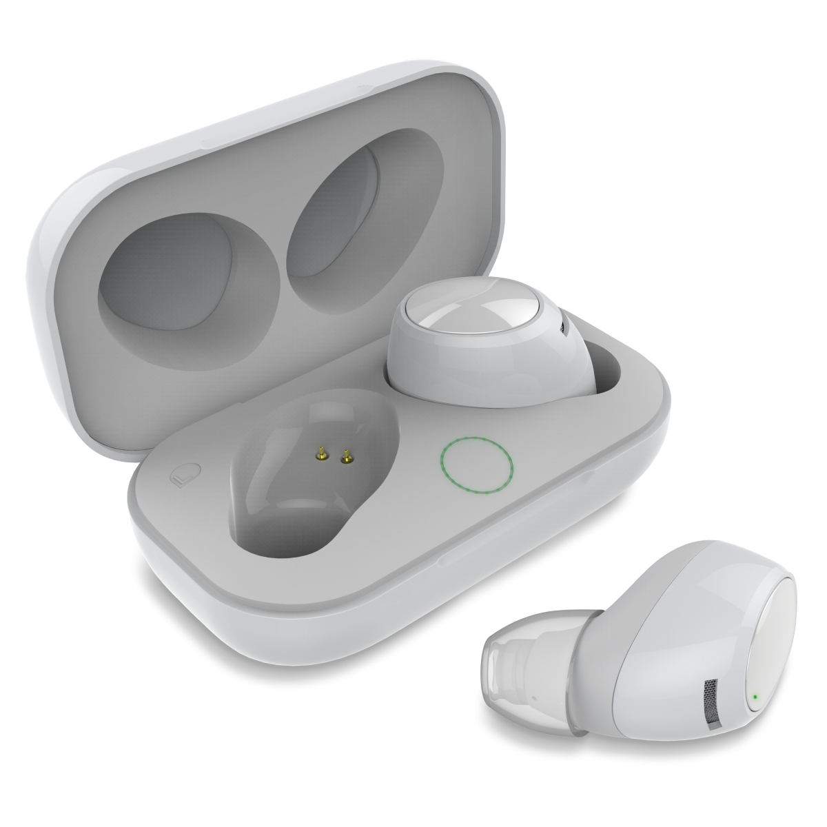 Accessoires téléphonie écouteurs VOLKANO VK-1115-WT True Blanc infinytech Réunion 1