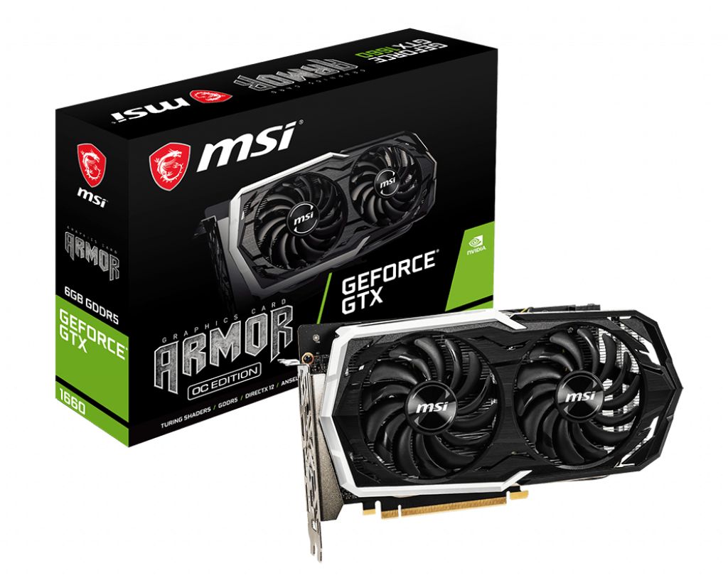 Matériels informatique carte graphique MSI GTX 1660 ARMOR 6G OC infinytech Réunion 1