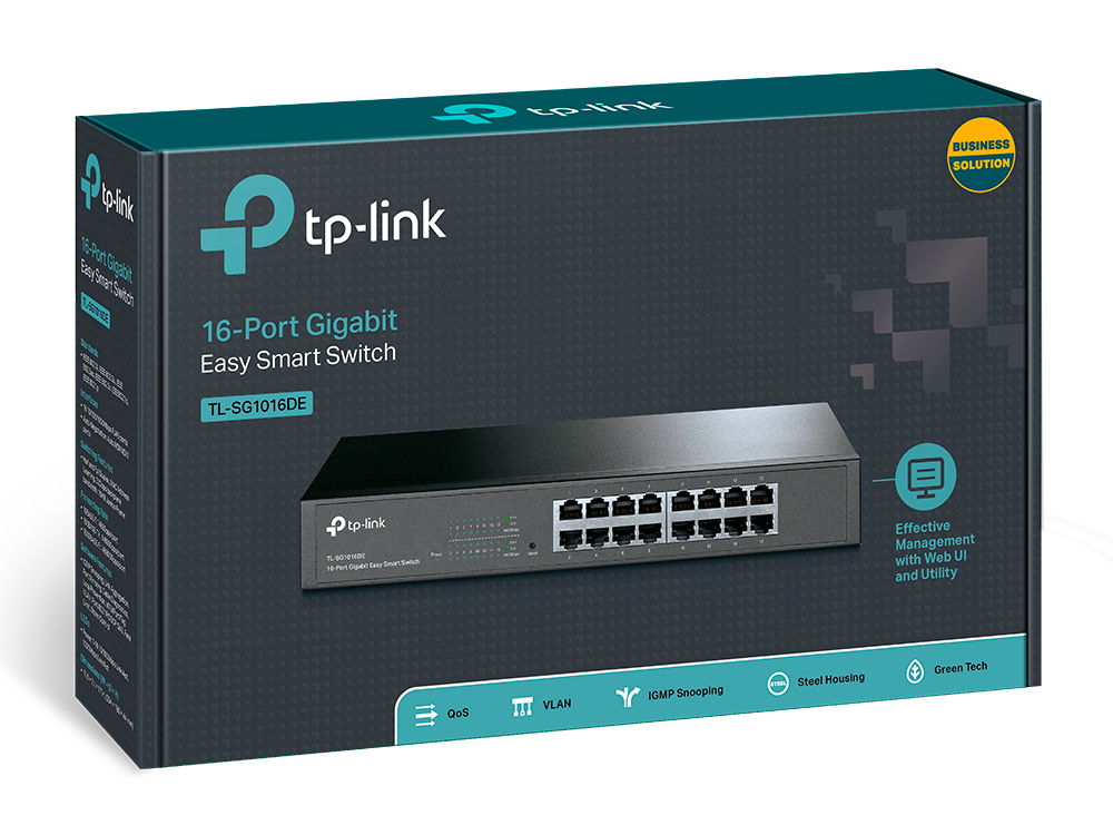 Matériels informatique switch TP-LINK TL-SG1016DE 16 ports Gigabit infinytech Réunion 3