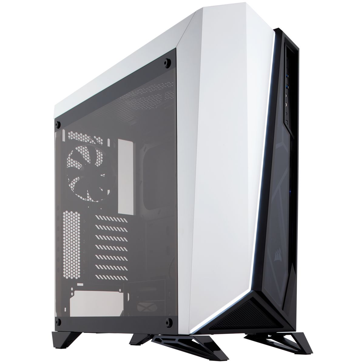 Matériels informatique boîtier gaming ATX CORSAIR Carbide Serie SPEC-OMEGA en verre trempé infinytech Réunion 1