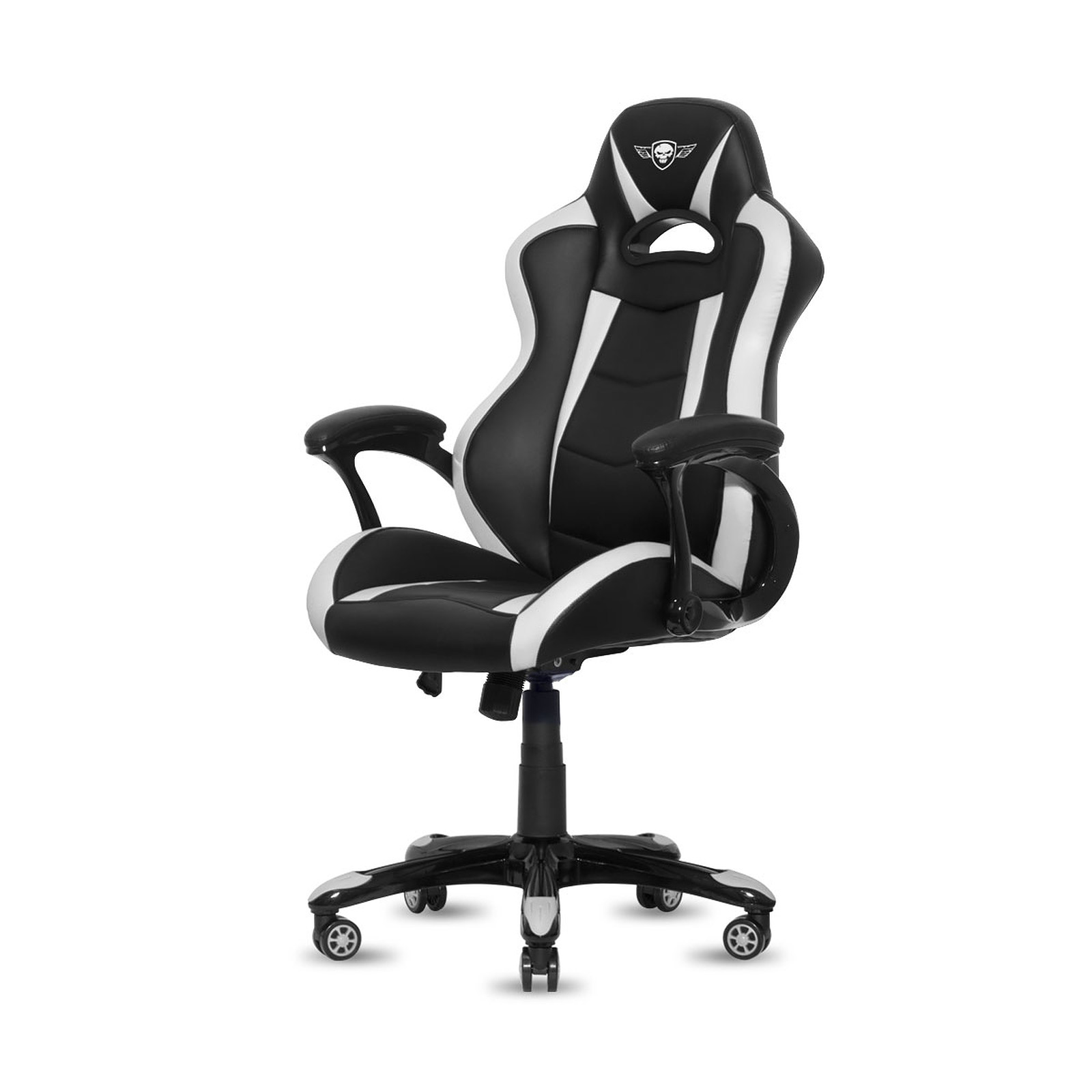 Matériels informatique fauteuil SPIRIT of GAMER Racing Blanc Noir infinytech Réunion 2