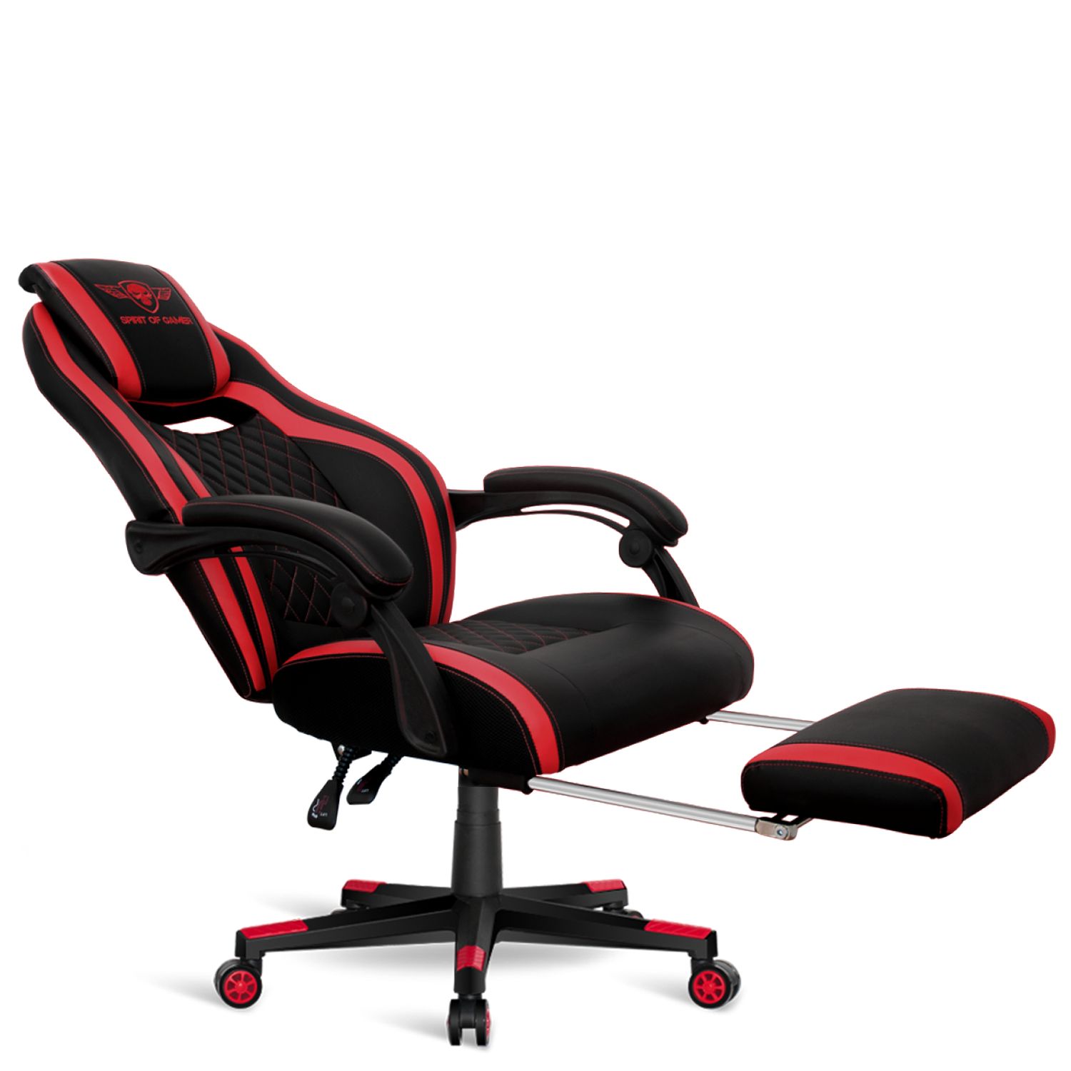 Matériels informatique fauteuil Gaming SPIRIT of GAMER Wildcat Rouge infinytech Réunion 4