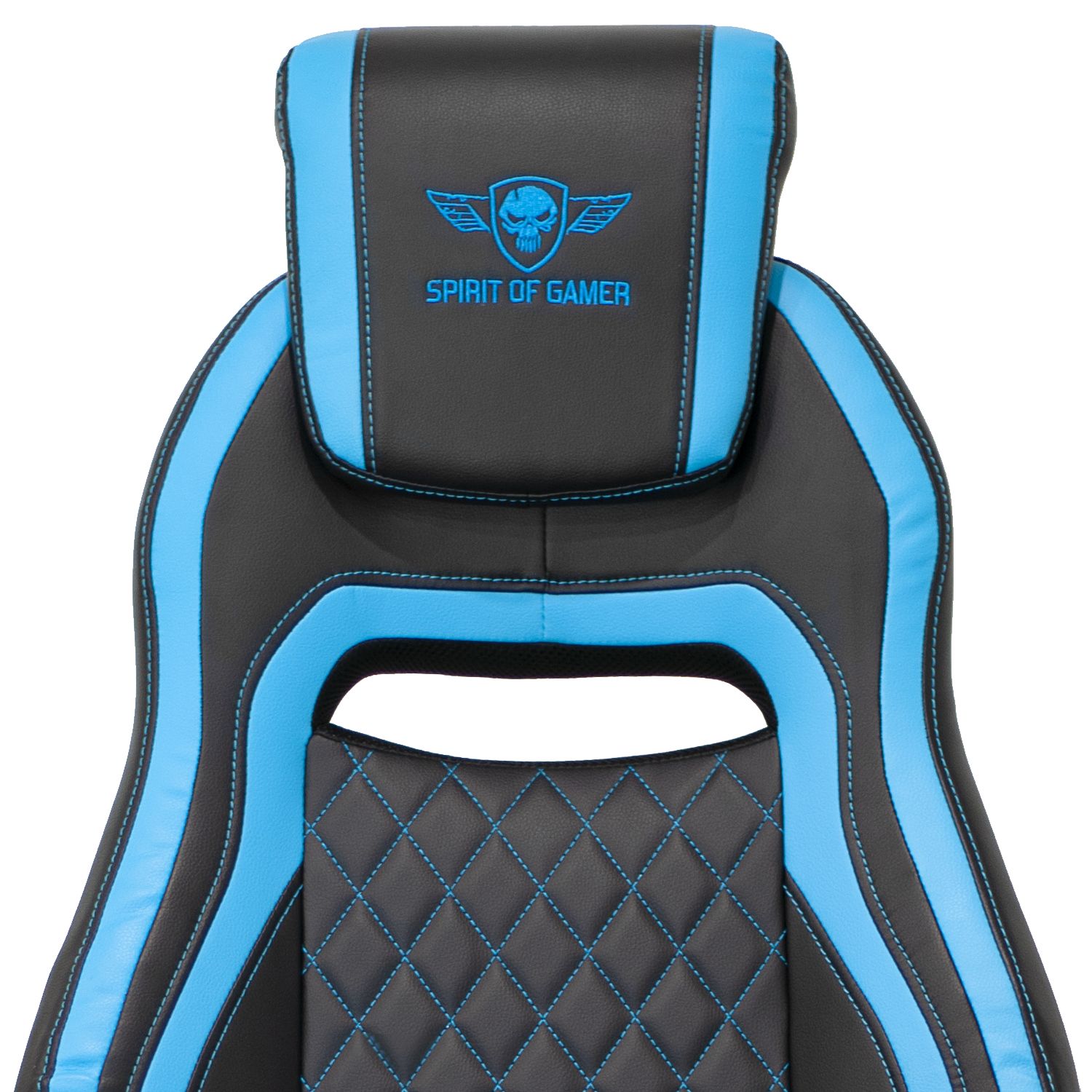 Matériels informatique fauteuil Gaming SPIRIT of GAMER Wildcat Bleu infinytech Réunion 4