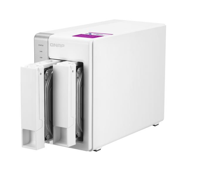 Matériels informatique NAS QNAP TS-231P2 2 Baies 4 Go infinytech Réunion 2