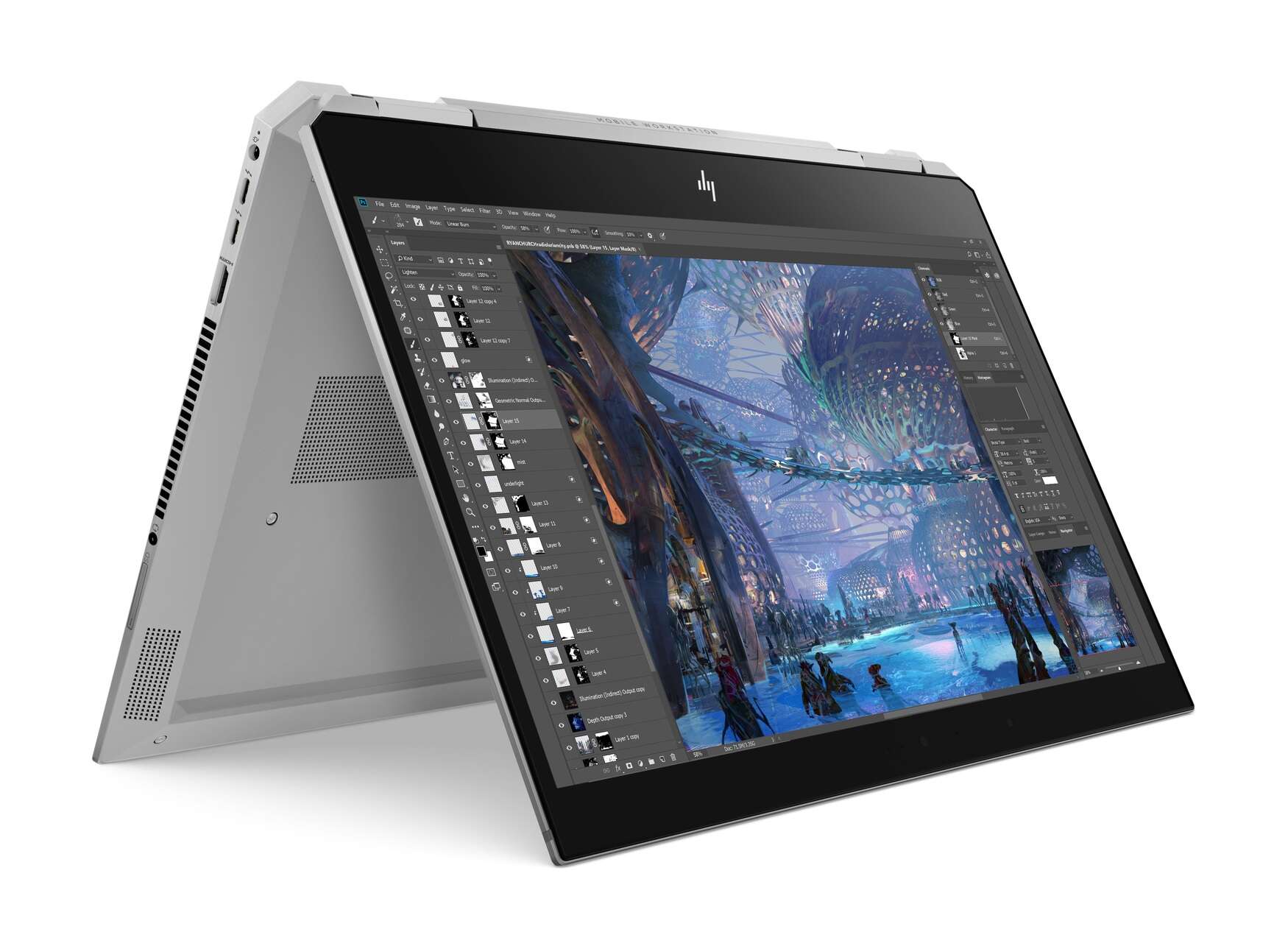 Matériels informatique pc portable HP ZBook Studio X360 G5 4QH85EA infinytech Réunion 1