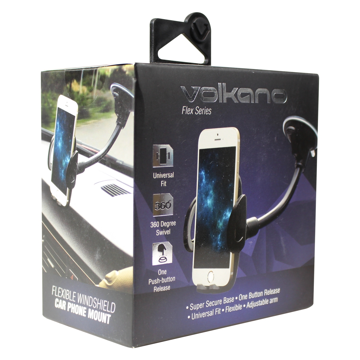 Accessoires téléphonie support universel pour smartphone VOLKANO VK-5022-BK infinytech Réunion 3