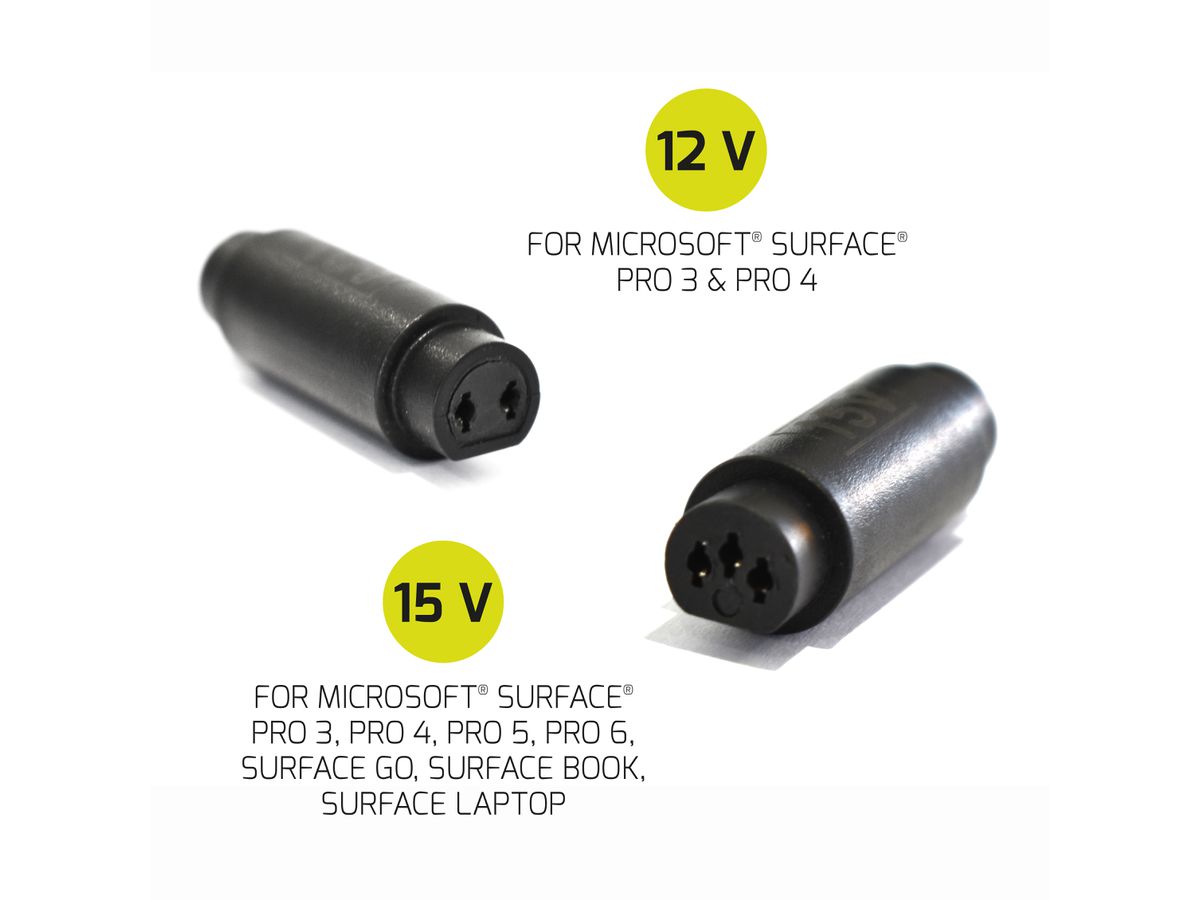 Matériels informatique chargeur universel PORT DESIGNS pour Surface 60W EU 900102 Noir infinytech Réunion 2
