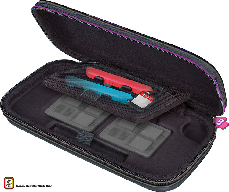 Pochette de transport deluxe officielle RDS BIGBEN Splatoon 2 pour Nintendo Switch NNS51 infinytech Réunion 2