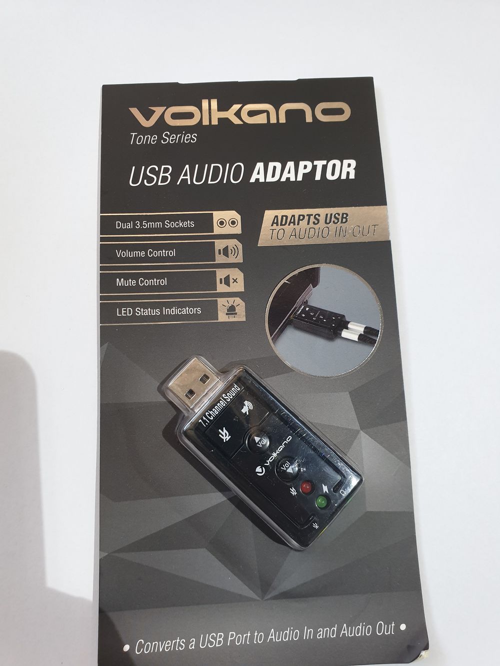 Matériels informatique carte son externe VOLKANO Tone Series infinytech Réunion 2