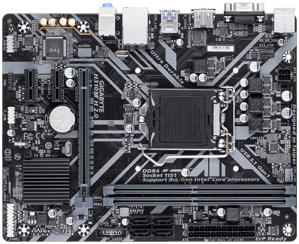 Matériels informatique carte mère GIGABYTE H310 M H2.0 infinytech Réunion 1