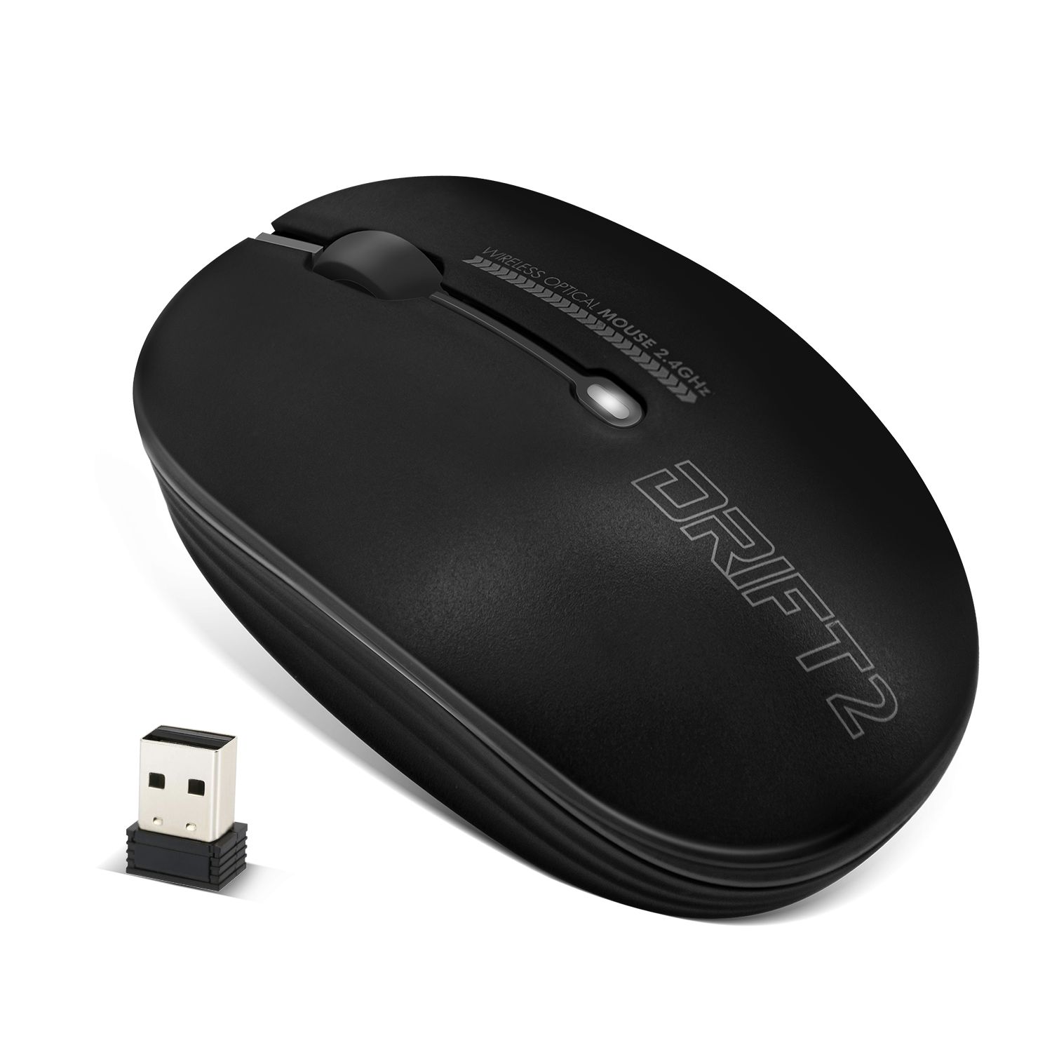 Matériels informatique souris ADVANCE Drift 2 Sans Fil Noire infinytech Réunion 2