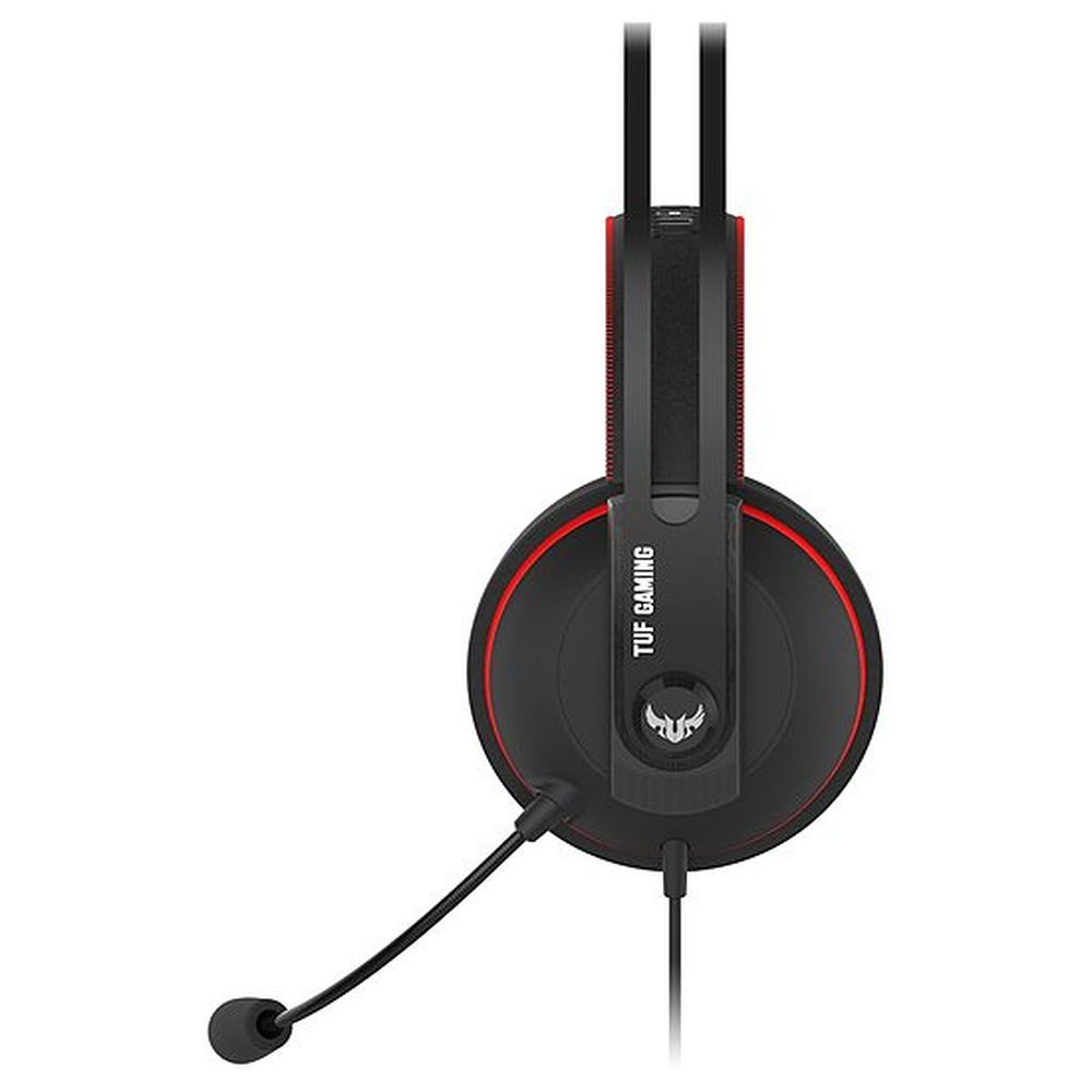 Matériels informatique casque micro ASUS TUF Gaming H7 Rouge infinytech Réunion 2