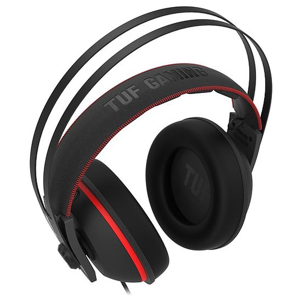 Matériels informatique casque micro ASUS TUF Gaming H7 Rouge infinytech Réunion 4