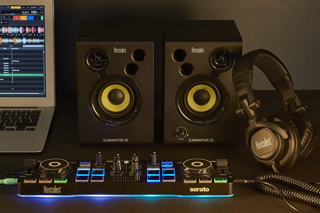 Matériels audio HERCULES DJ STARTER KIT infinytech Réunion 2