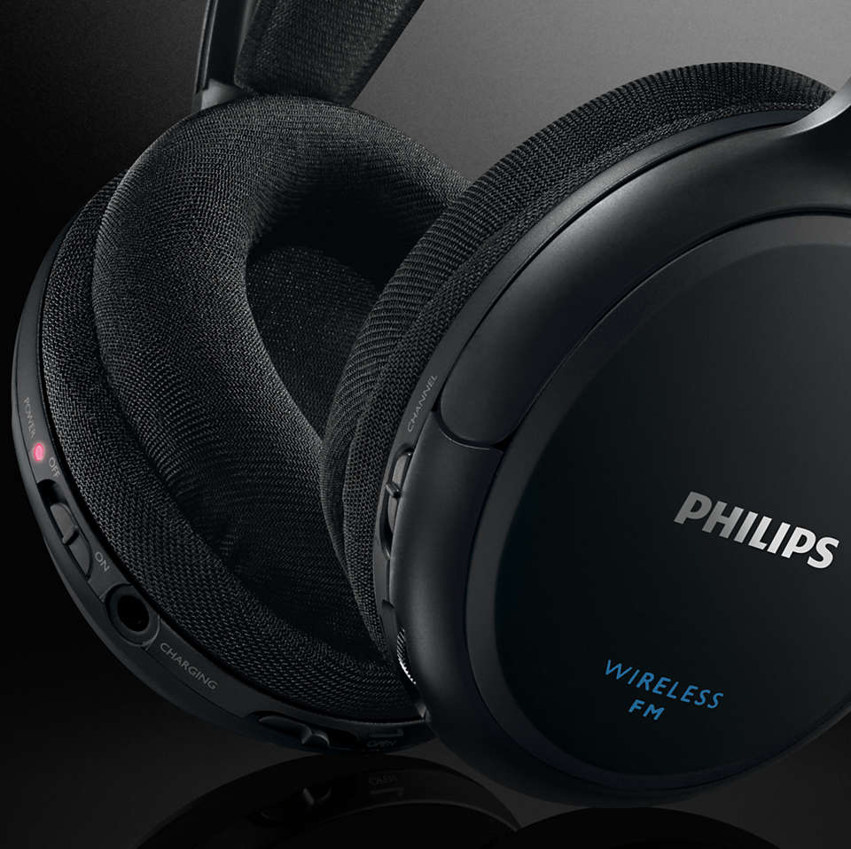 Matériels audio casque Hi-Fi sans fil PHILIPS SHC5200-10 Noir infinytech Réunion 3
