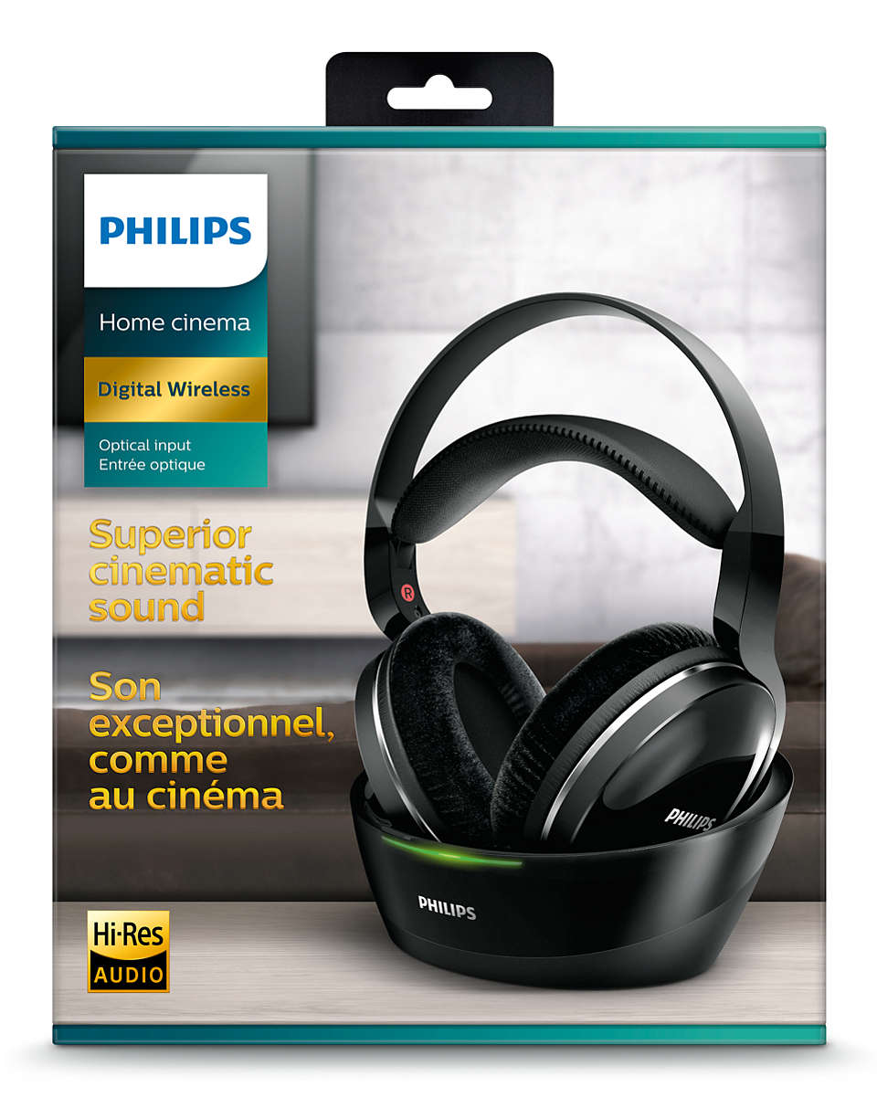 Matériels audio casque TV sans fil PHILIPS SHD8850-12 infinytech Réunion 3