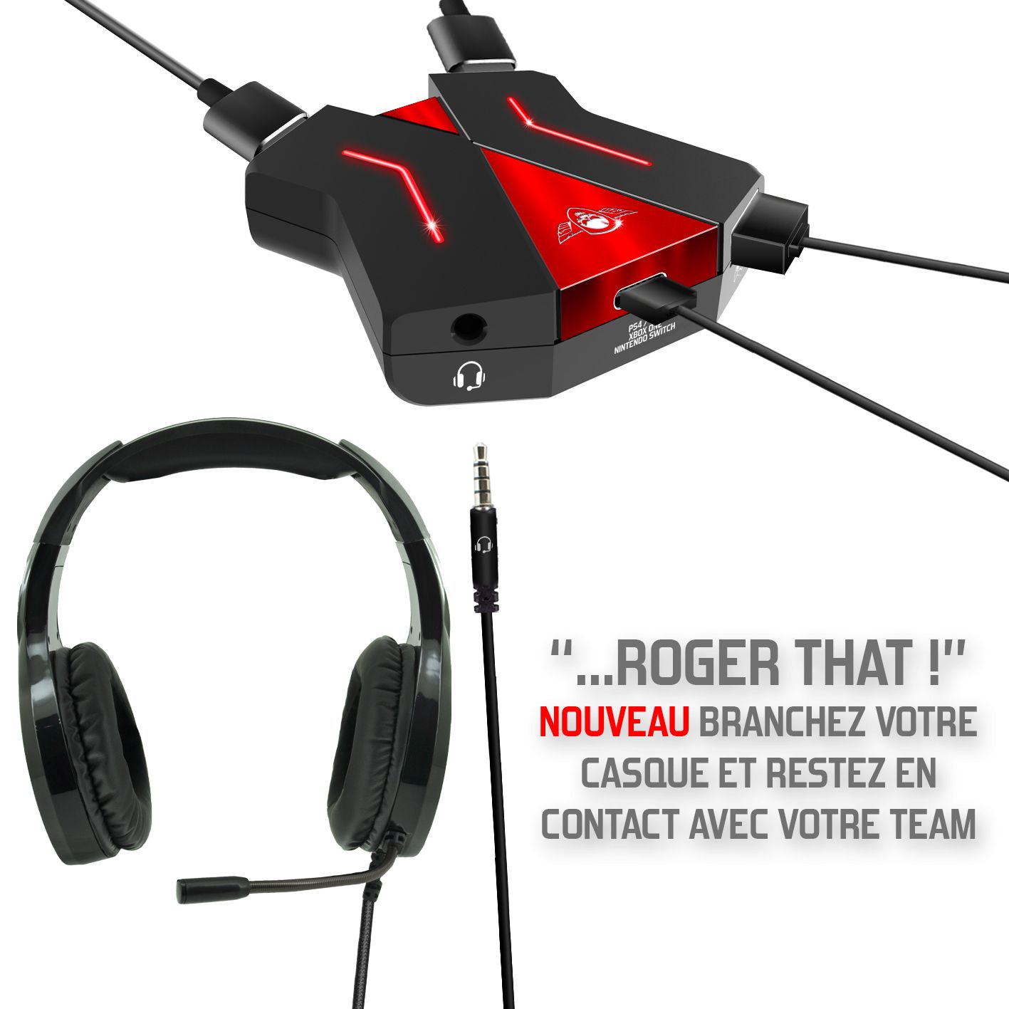Matériels informatique convertisseur SOG CROSSGAME 2 pour consoles NINTENDO SWITCH PS4 PS3 XBOX ONE infinytech Réunion 2