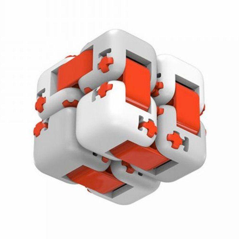 Matériels informatique cube antistress XIAOMI Fidget cube Blanc orange infinytech Réunion 1