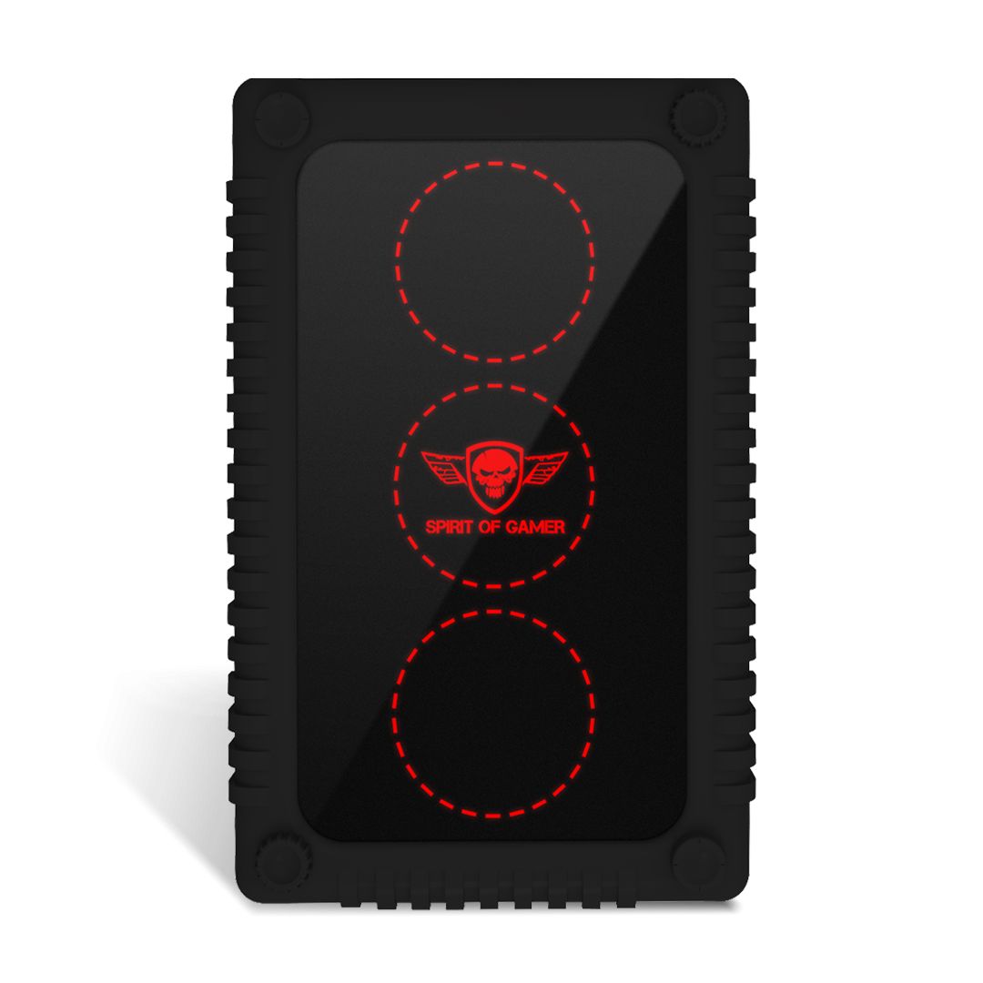 Matériels informatique boîtier externe RGB Gaming SOG Safebox pour disques durs 2.5 pouces infinytech Réunion 3