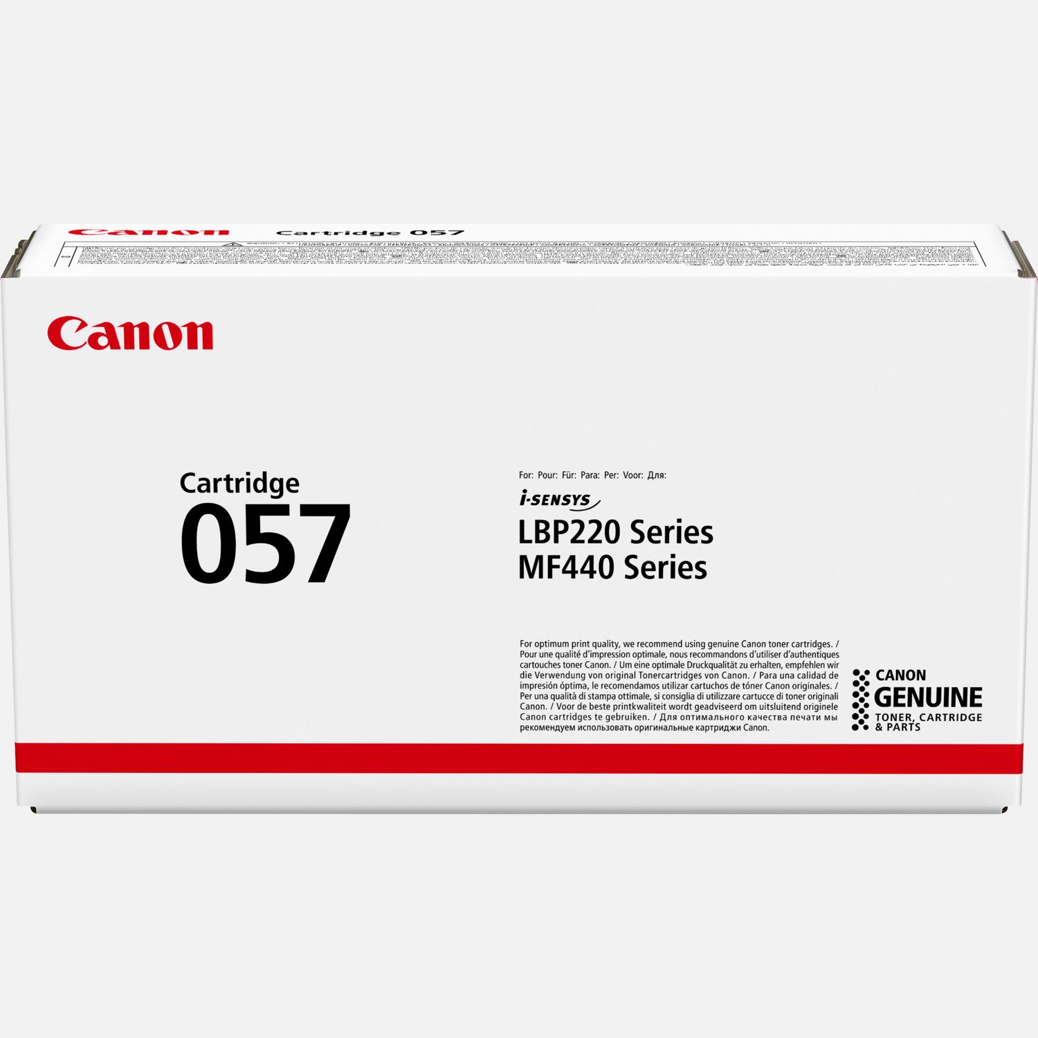 Consommables informatique toner CANON 057 Noir infinytech Réunion 1