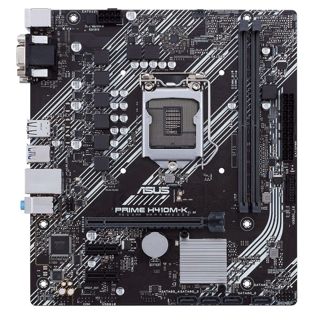Matériels informatique carte mère ASUS PRIME H410M-K infinytech Réunion 2